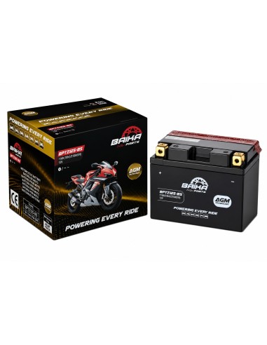 bateria moto sin mantenimiento precargada baika ytz12s bs