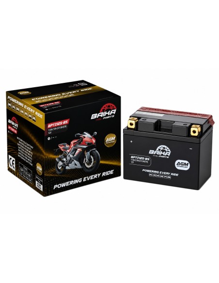 bateria moto sin mantenimiento precargada baika ytz12s bs