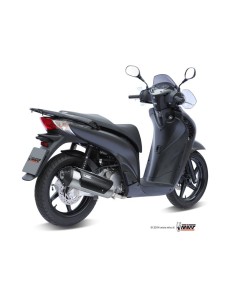 escape completo mivv 1x1 urban st steel honda ps 125 150 2006 12 honda sh 125 150 2002 12