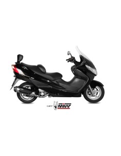 escape completo mivv 1x1 urban st steel suzuki burgman 250 burgman 400 2003 06
