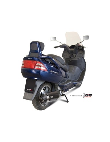 escape completo mivv 1x1 urban st steel suzuki burgman 250 burgman 400 1998 02