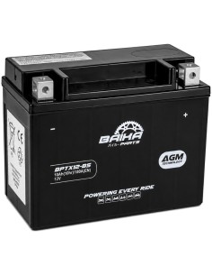bateria de moto sin mantenimiento precargada baika ytx12 bs