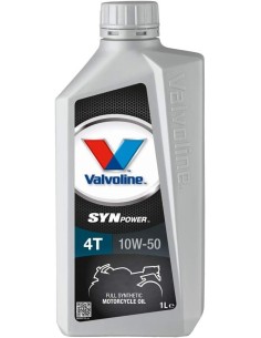 aceite de motor 4t valvoline synpower 10w50 1 litro 862067