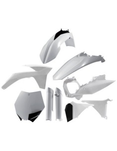 kit de plasticos acerbis 0015701 030 blanco para ktm sx 125 150 250 2011