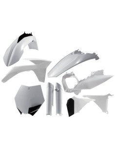 kit de plasticos acerbis 0015702 030 blanco para ktm sx f 250 2011