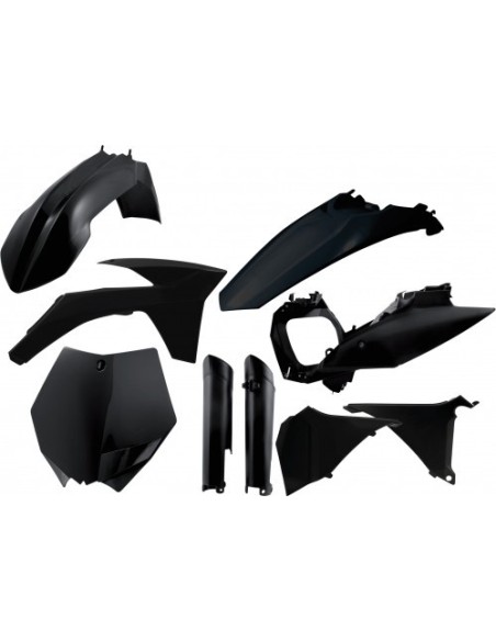 kit de plasticos acerbis 0015702 090 negro para ktm sx f 250 2011