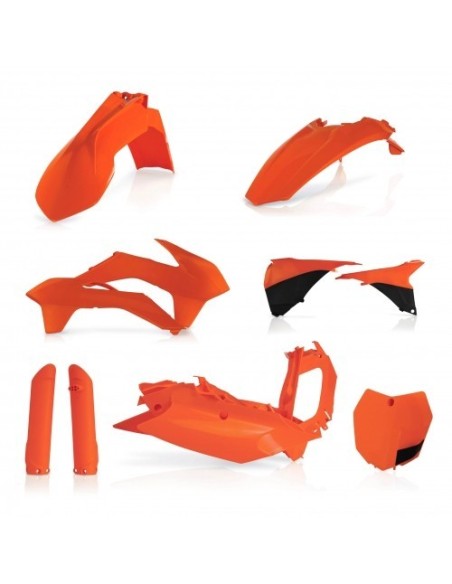 kit de plasticos acerbis 0017843 010a naranja para ktm sx y sx f 2015 2016
