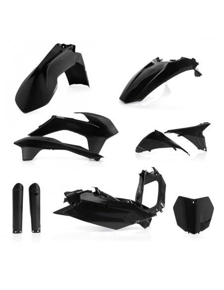 kit de plasticos acerbis 0017843 090 negro para ktm sx y sx f 2015 2016