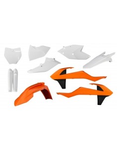 kit de plasticos acerbis 0021741 553 017 replica 017 para ktm sx y sx f 2016 2018