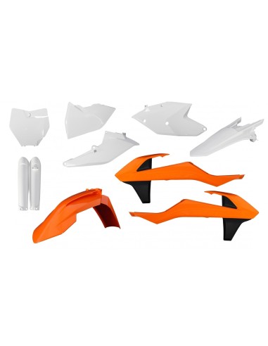 kit de plasticos acerbis 0021741 553 018 replica 018 para ktm sx y sx f 2016 2018