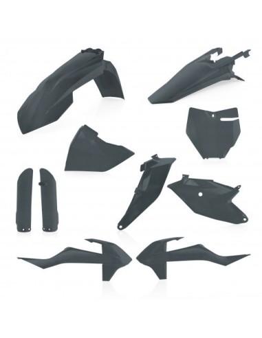 kit de plasticos acerbis 0022933 072 gris para ktm sx 85 2018 2024