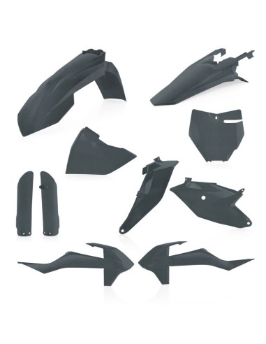 kit de plasticos acerbis 0022933 072 gris para ktm sx 85 2018 2024