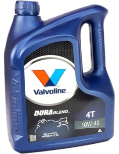aceite motor valvoline durablend 4t 10w40 racing lubes
