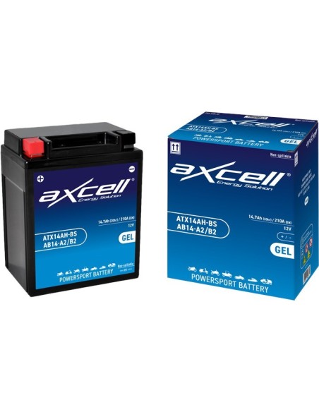 bateria moto axcell gel atx14ah bsab14 a2b2