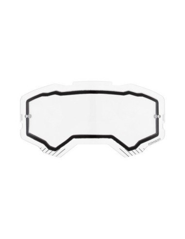 doble lente acerbis vulcan 0027514 transparente antivaho para gafas off road