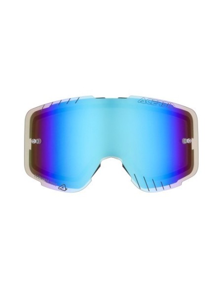 lente espejo acerbis vitrion 0027523 040 azul para gafas off road