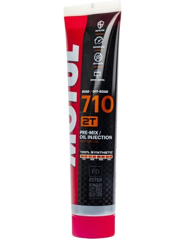 aceite 2t motul 115003 710 sintetico 125 ml