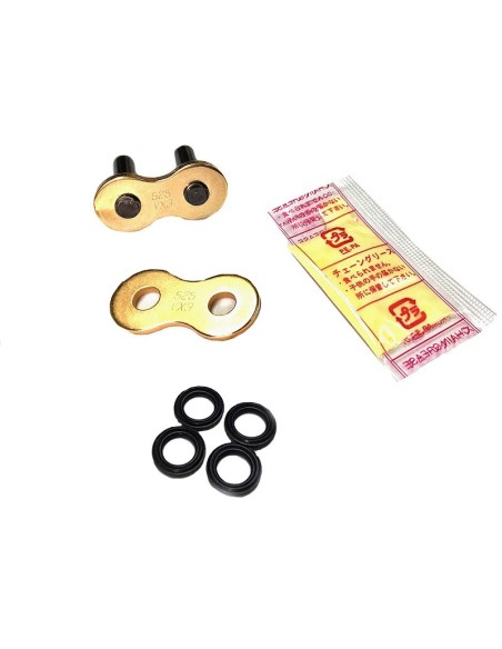 enganche de cadena did 284259992 525 vx3 g b zj remache dorado negro