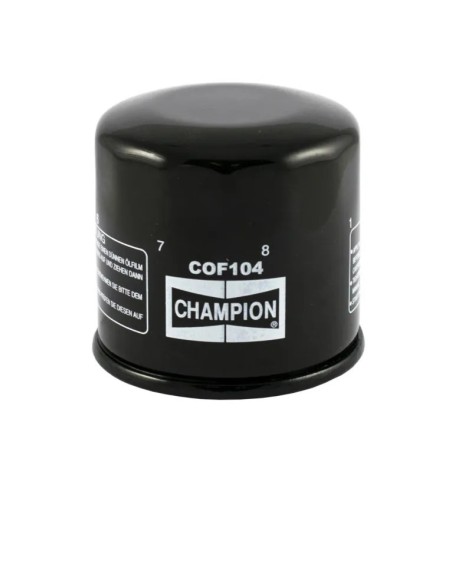 Kit cambio de aceite Yamaha MT-07 MT-09 Tracer XSR y Ténéré 700 Champion COF104 GRO 10W40 4L