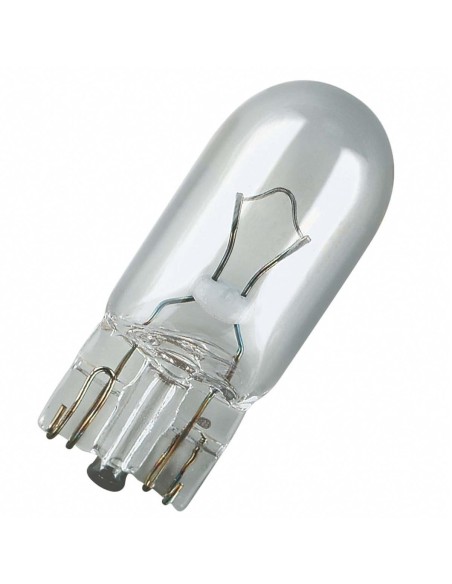 bombilla auxiliar osram 2825 w5w 12v 5w base w2 1x9 5d