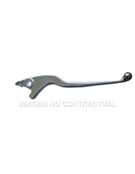maneta derecha plateada kymco people 50 34120495
