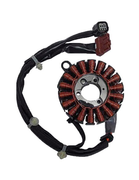 estator mitsuba sgr 04163091 de 18 polos para honda forza sh pcx 125