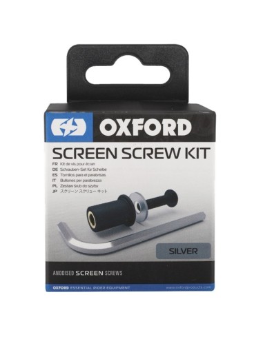 set tornillos anodizados oxford ox563