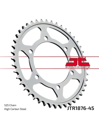 Kit de transmisión Yamaha Tracer 7 2021-2024 JT Sprockets 16/45 con cadena Regina ZRT 525 116 pasos