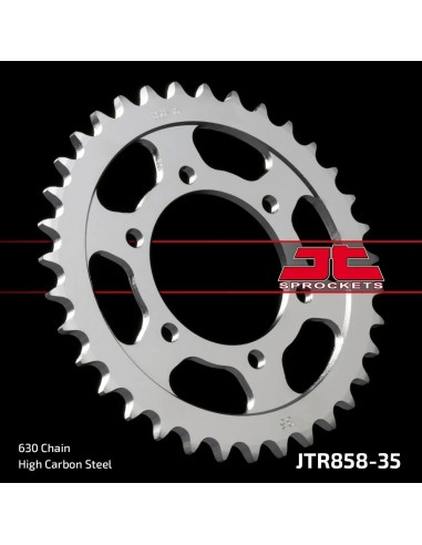 Kit de transmisión Yamaha XJR 1300 1999-2003 JT Sprockets 17/35 con cadena Regina ZRT 530
