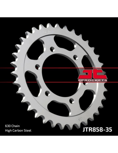 Kit de transmisión Yamaha XJR 1300 1999-2003 JT Sprockets 17/35 con cadena Regina ZRT 530