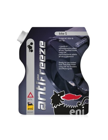anticongelante refrigerante moto eni antifreeze bike s 1l 161972