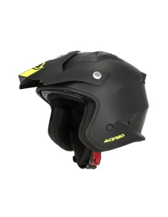 casco acerbis jet aria 22 06 negro con visor integrado talla m