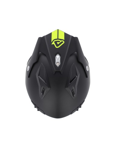 casco acerbis jet aria 22 06 negro con visor integrado talla m