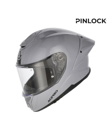 casco integral moto acerbis tarmak x fibra ece 22 06 color gris 0027315