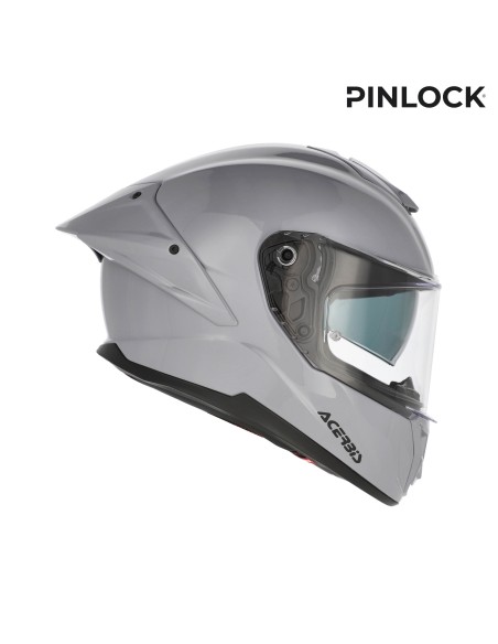 casco integral moto acerbis tarmak x fibra ece 22 06 color gris 0027315