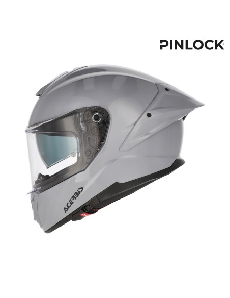 casco integral moto acerbis tarmak x fibra ece 22 06 color gris 0027315