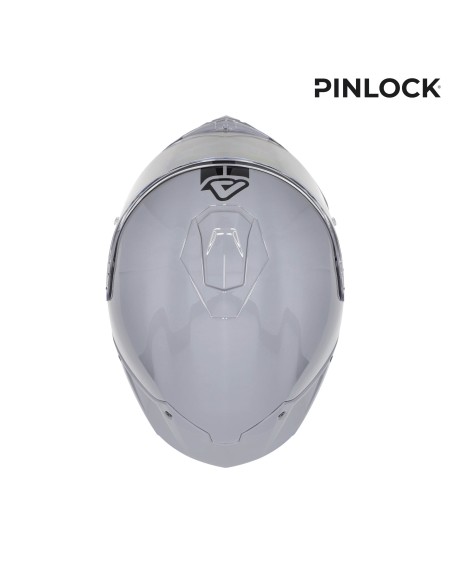 casco integral moto acerbis tarmak x fibra ece 22 06 color gris 0027315