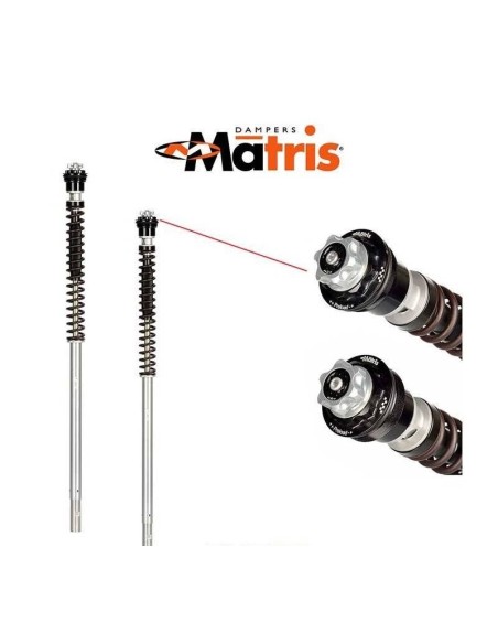 kit de cartuchos de horquilla matris f20k para benelli trk 502x f20b110k