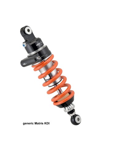 amortiguador trasero matris honda nc 700x 12 13 mh221 1kdis