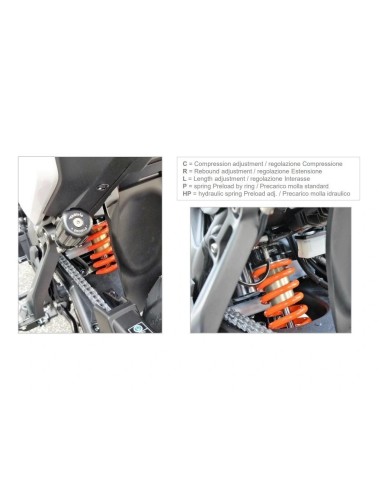 amortiguador trasero matris m46k pk para honda xl750 transalp rd16 mh281 32p