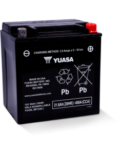 Batería Yuasa YIX30L-BS Alto Rendimiento
