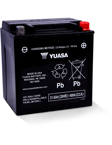 Batería Yuasa YIX30L-BS Alto Rendimiento