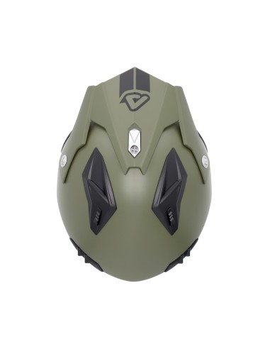 casco acerbis jet aria 22 06 verde militar mate 0025055 582