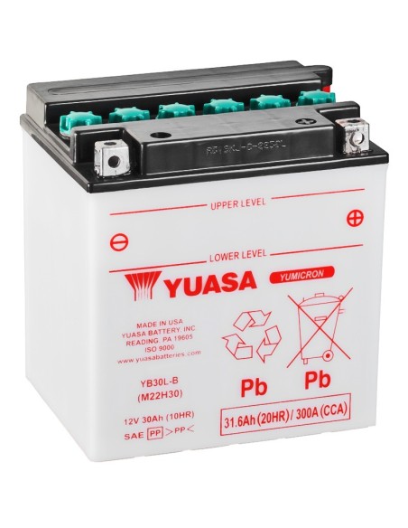 Batería Yuasa YB30L-B Convencional