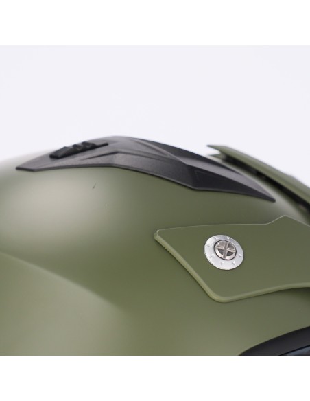 casco acerbis jet aria 22 06 verde militar mate talla l