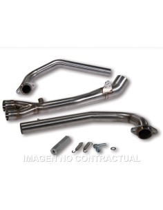 conjunto colectores racing malossi bmw c 600 sport 3217286