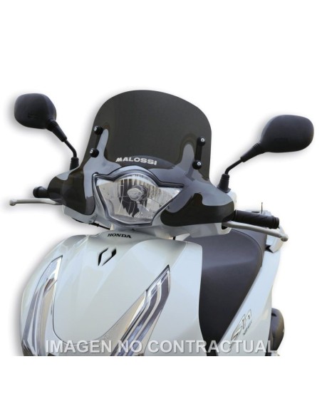 cupula malossi ahumado oscuro honda sh 125 abs 4516053