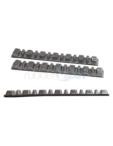 tira de plomos para equilibrado rueda moto hoffmann 50g 5 2 5 caja 25