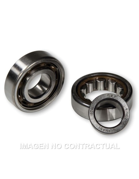 juego cojinetes malossi d 20 minarelli piaggio 50 6617154