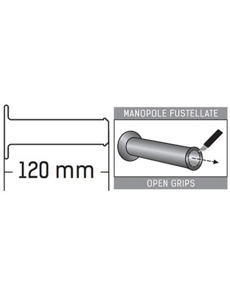 punos de domino negro yamaha oem 0300 82 40 06 0